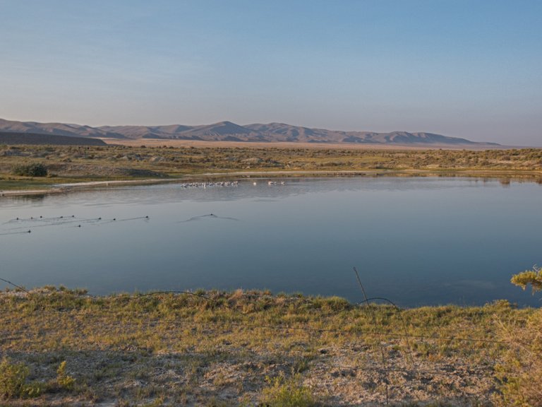 A ”leaching pond”.