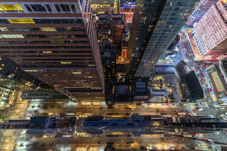 NYC Views from Bar 54, Including the Chrysler Building and Times Square