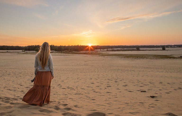 One of the pictures in the book from a shoot at national Park Drunense Duinen in the Netherlands!