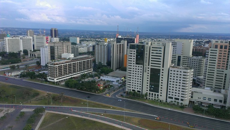 Right view from the Brasilia TV tower - Photo taken by myself.
