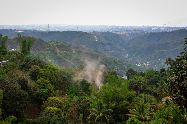 A view of Cebu City, Talisay City and Minglanilla from Above