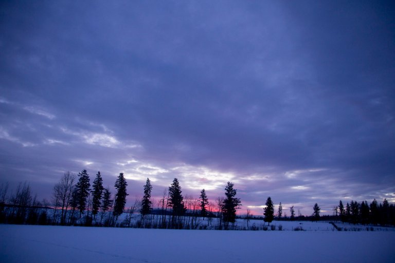 Sunrise at McIntyre Lake