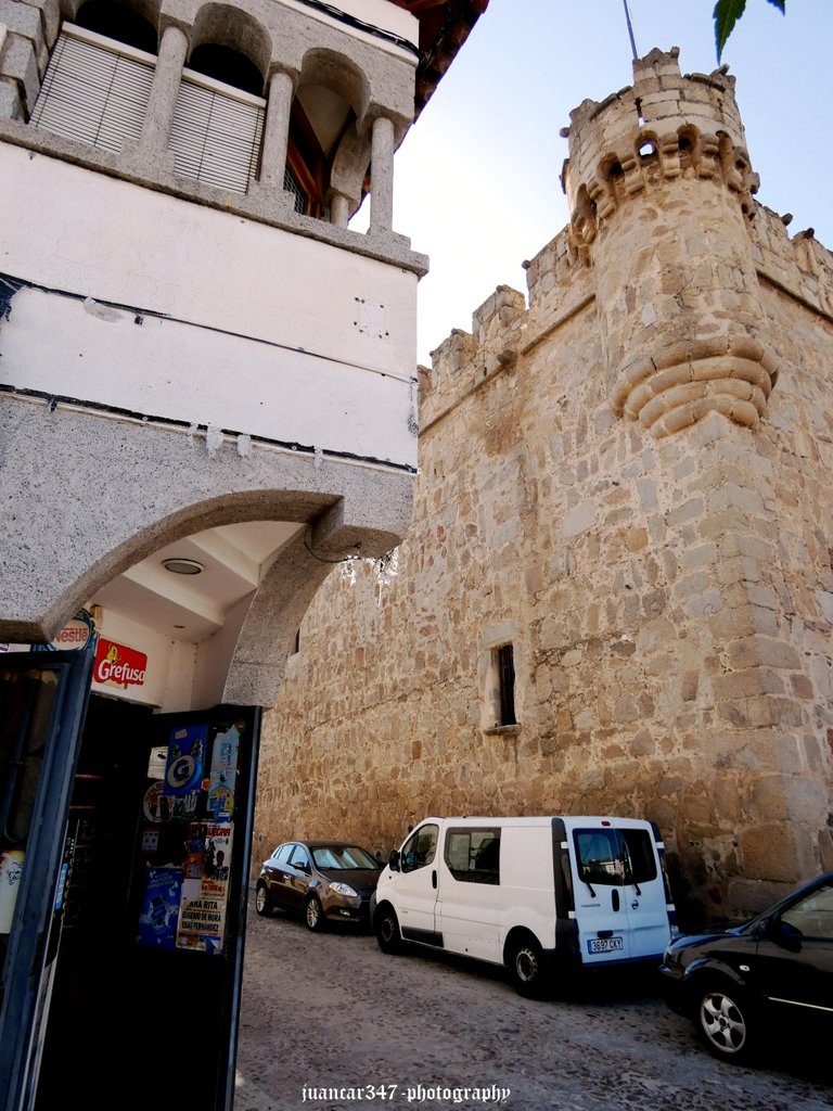 An old gothic palace converted into a candy store