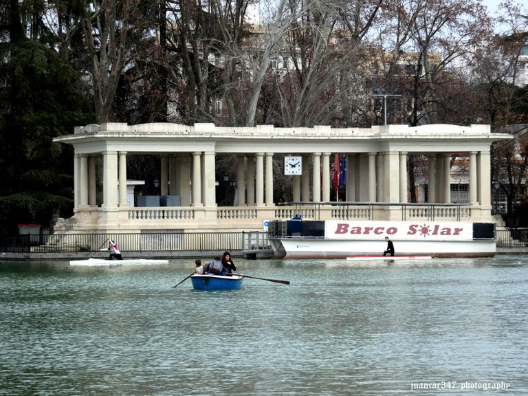 Located in front of the neoclassical pier