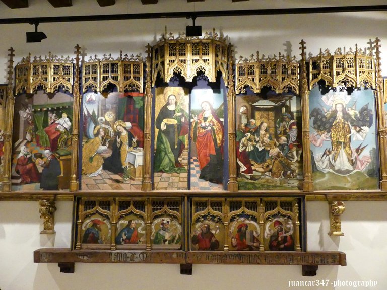 Maestro de Calzada: Retablo de las Santas Mártires, siglo XVI