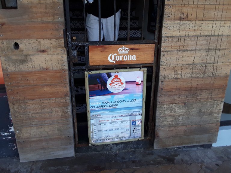 Front gate of the backpacker’s I visited, seen in the first photo above