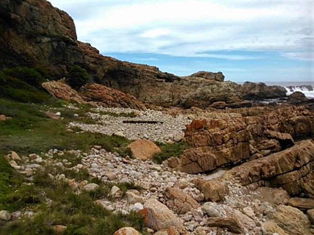 An epic seaside setting facing east along the south coast of Africa