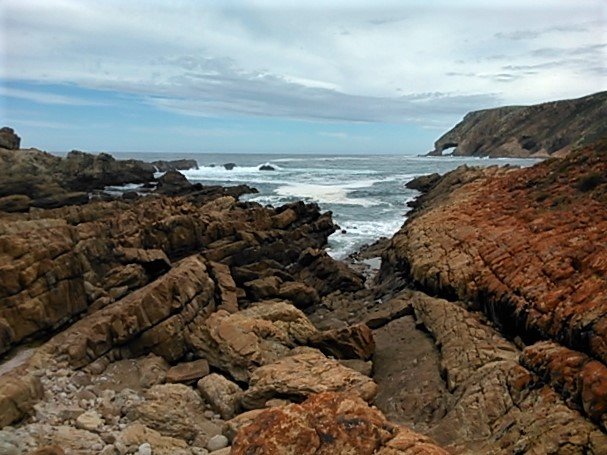 Not another person anywhere to be seen along this remote shoreline