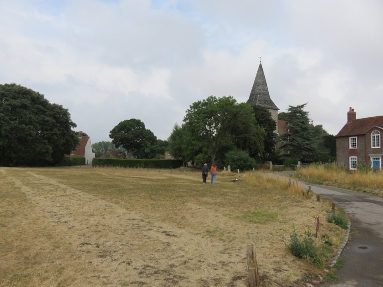 The church from Bosham Quay