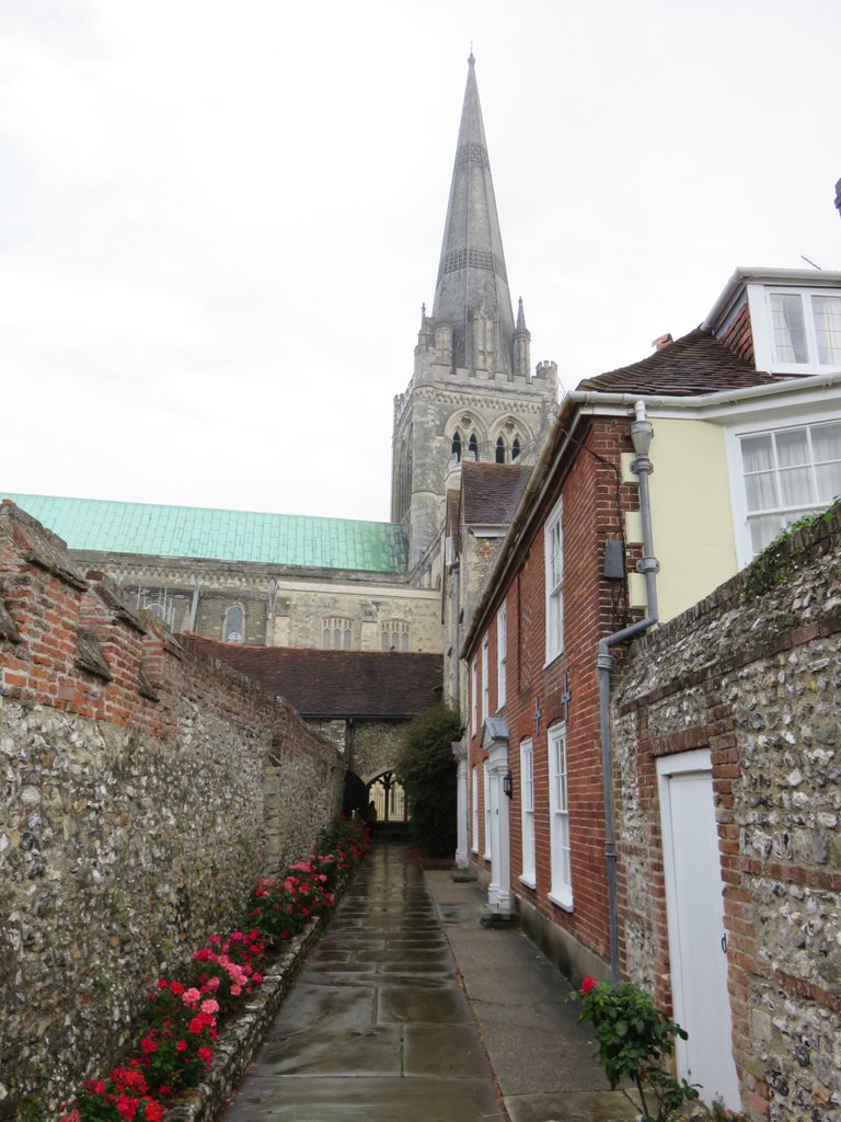 One of the side entrances to the cathedral.