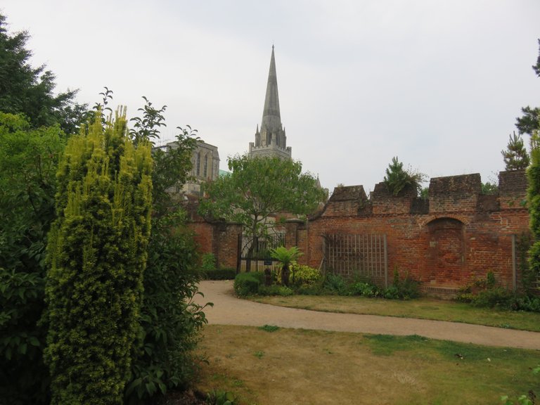 Towards the cathedral