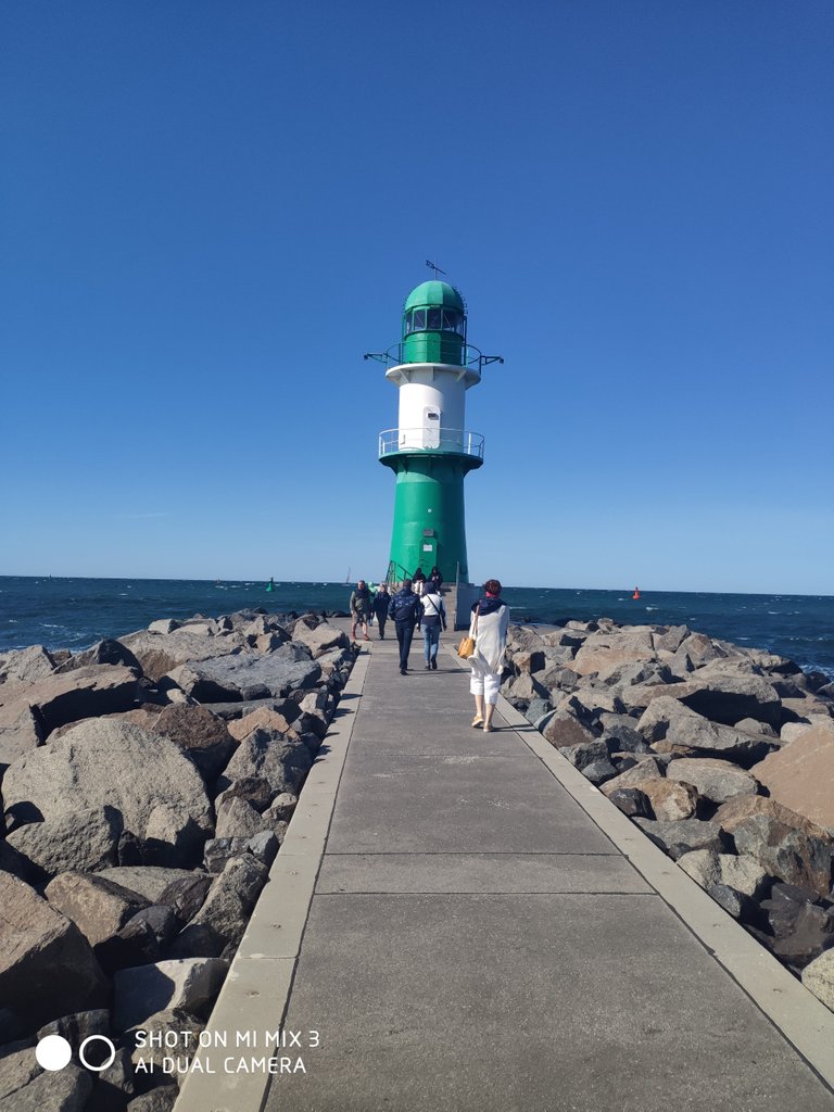 The green pier light lighthouse!