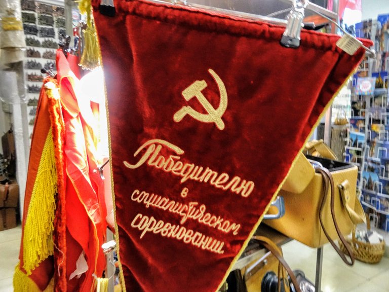 A pennant from communism