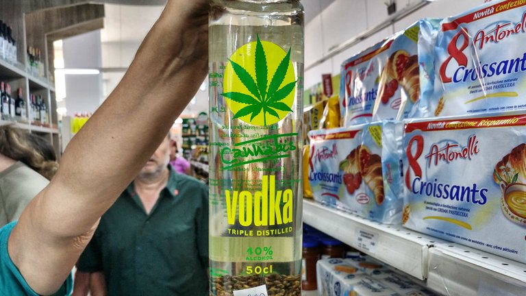 Another Vodka, made of Albanian weed (read here all about it)