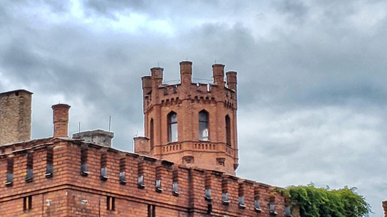 With a tower, of course