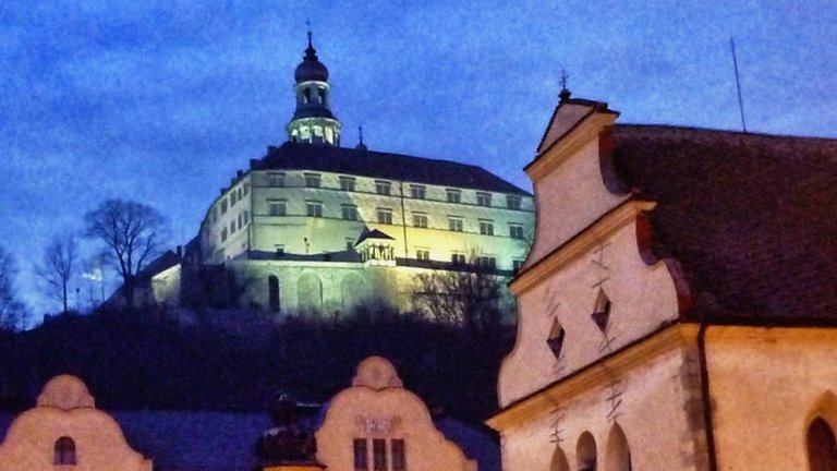 The Palace by night