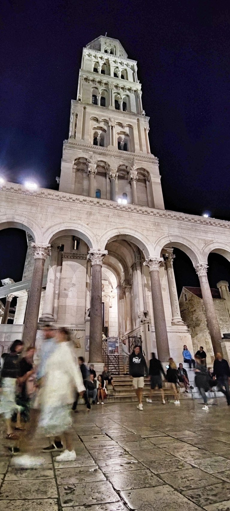 Saint Domnius by night