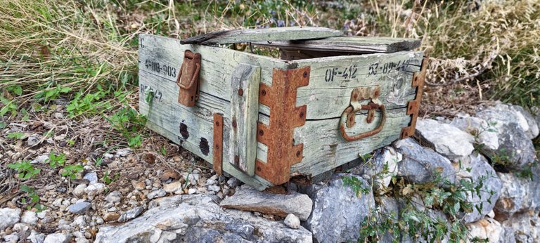 Ammunition case. Why? Who lost it?