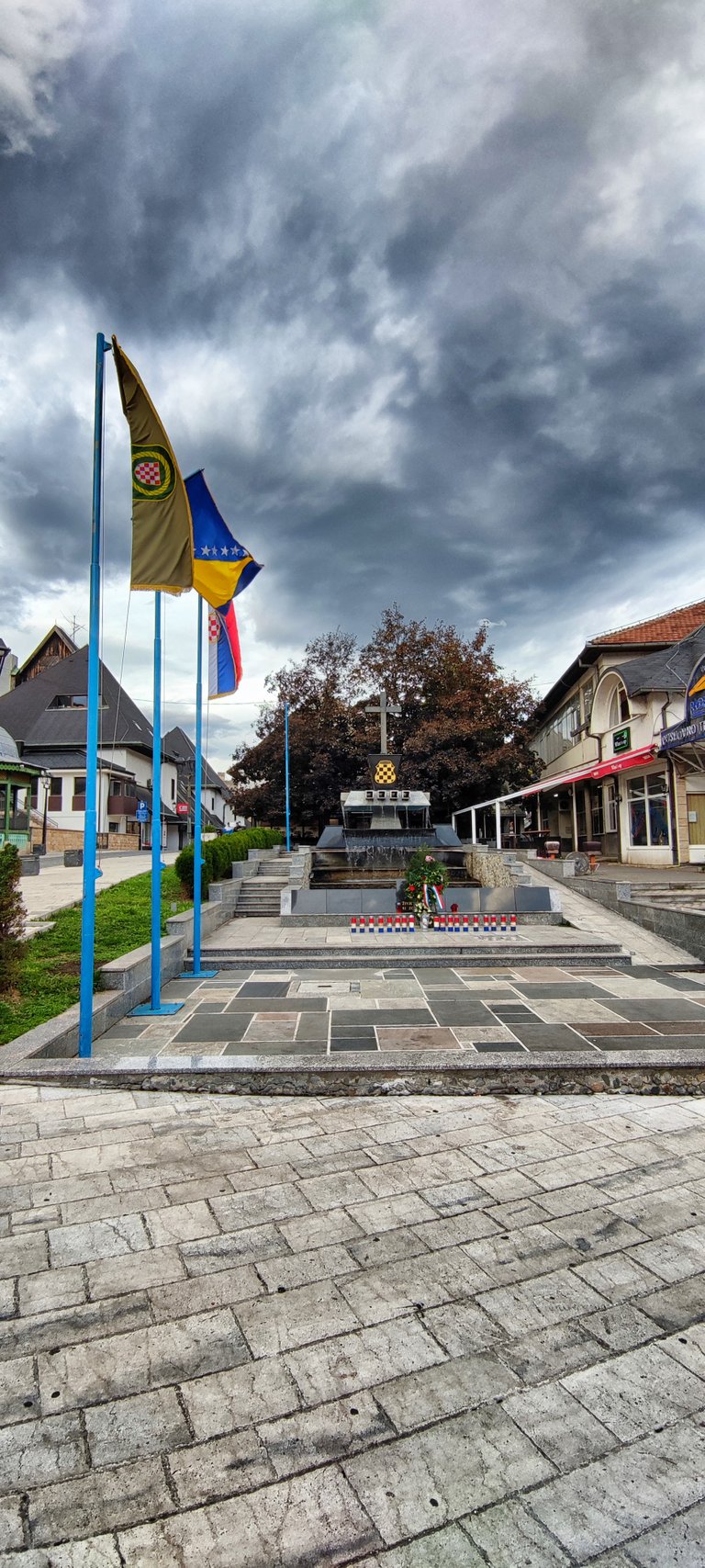 The center of Jajce