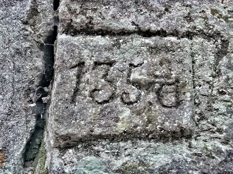 A stones from 1356 - nearly 700 years old