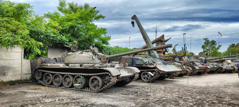 Parade of the tanks