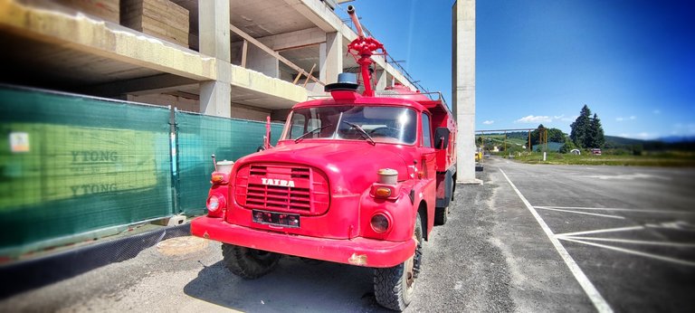 The Tatra fire engine
