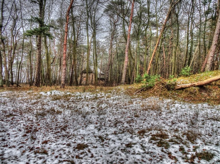 Covered with snow: The secret of Pobierowo