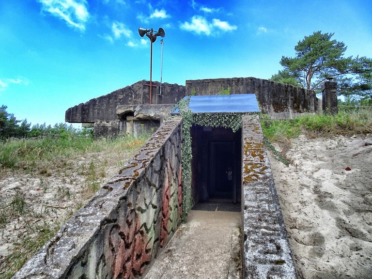 One of the biggest things along the coastline: The Bluecher Bunker near Danzig