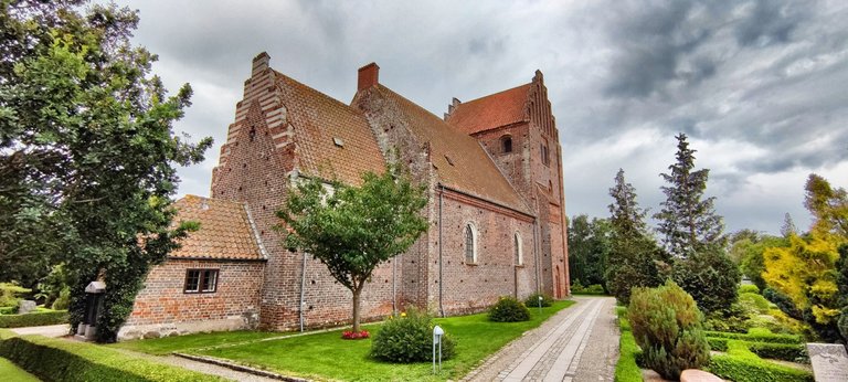 The old church of Stege.