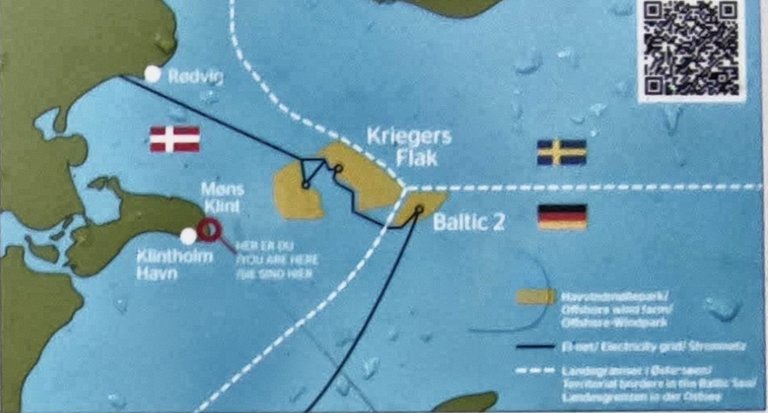 See Kriegers Flak: It’s an area greater than the island of Mon