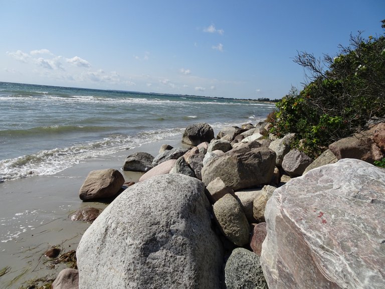 Stones and sand along the way