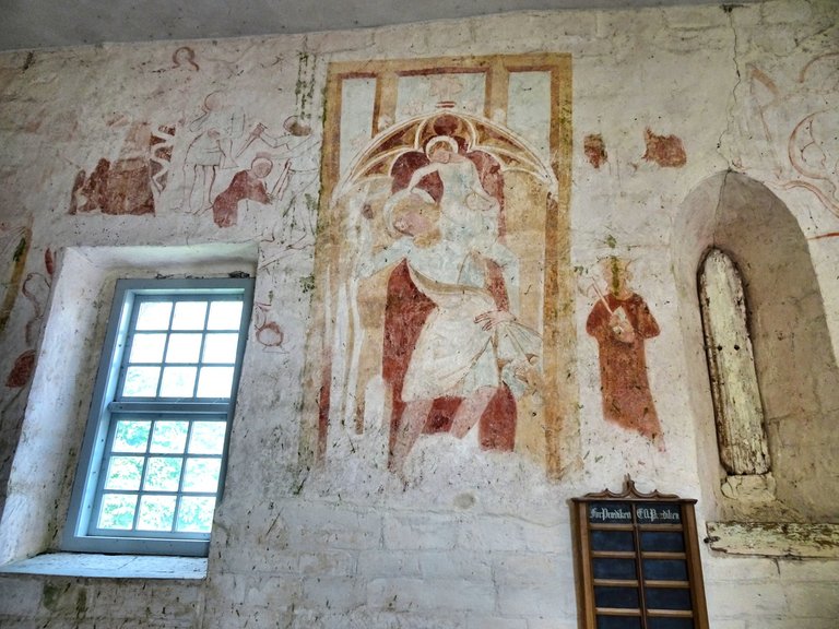 Paintings on the wall