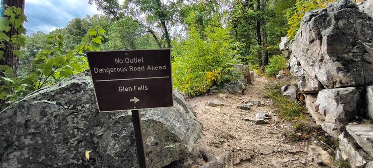 Glen Falls in fall isn’t much impressible