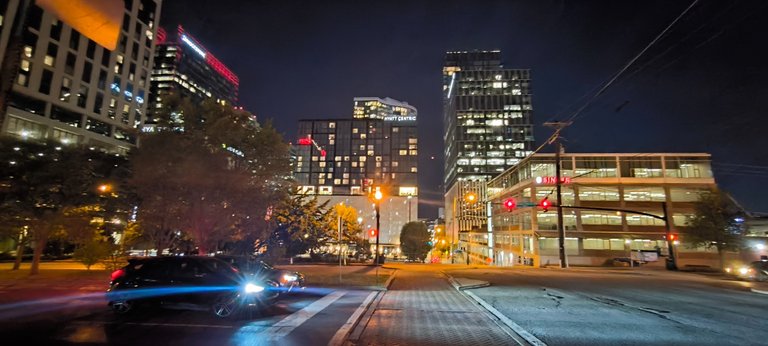 Empty roads, because everyone is at a club