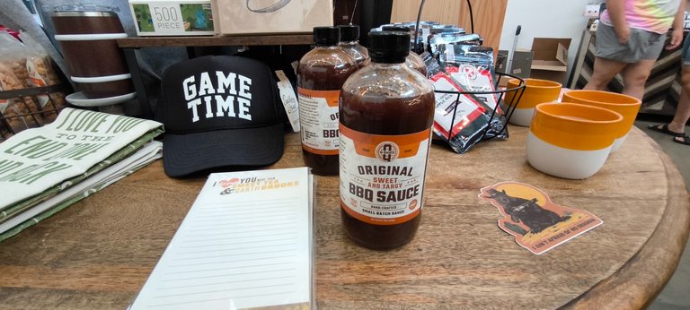 BBQ-sauce at the farmers market