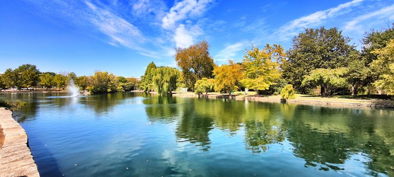 The lake near the Partheon