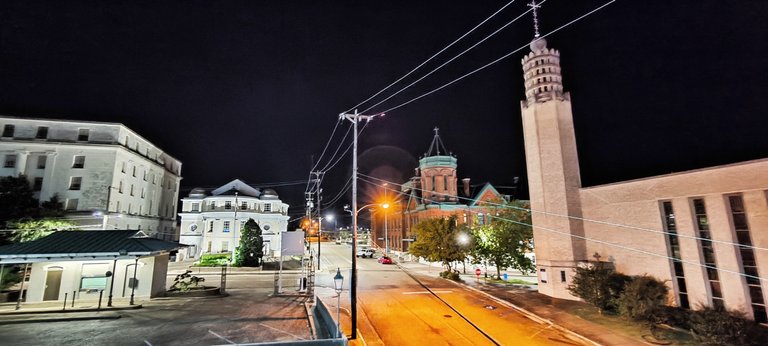 Empty streets in Vicksburg