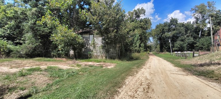 The street into the Lost Place