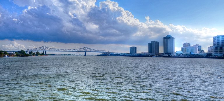 On the river Mississippi