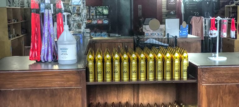 You can get bottles like ammunition