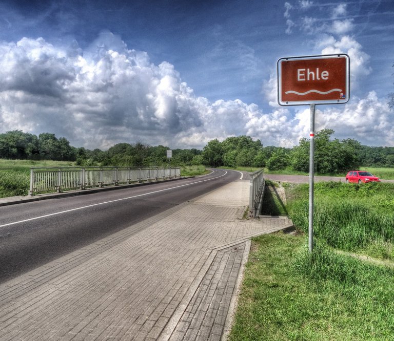 The river Ehle is very small