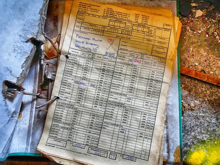 Paperworks from long ago