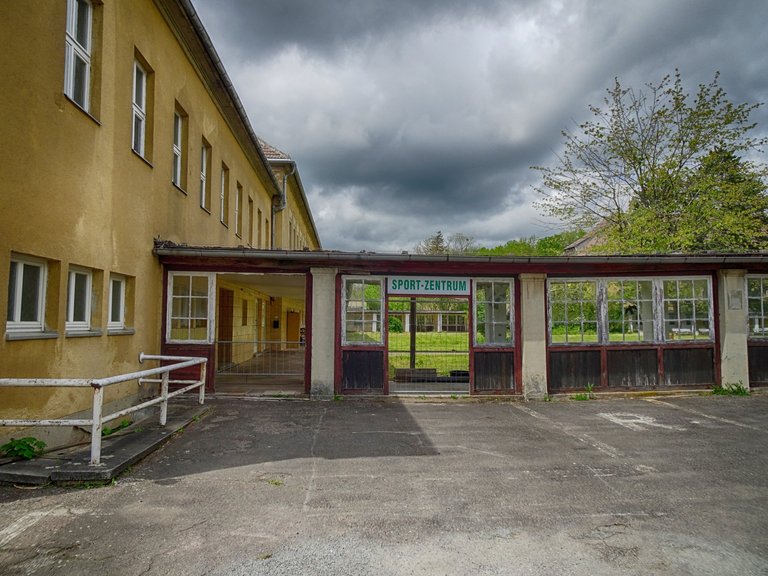 ”Sports Center” - years ago a part of the place was used by a sports club