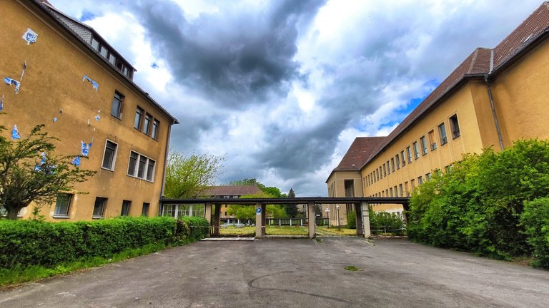 The most of the buildings are empty since 20 years