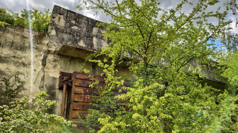 The huge doors are closed since 35 years