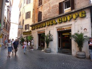 Coffee time in Roma