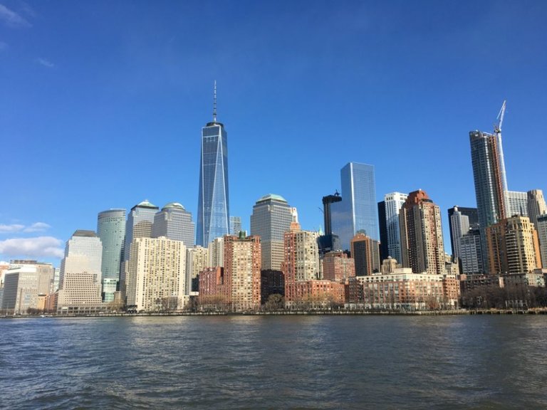 USA, New York, Manhattan. Boat trip along the island.