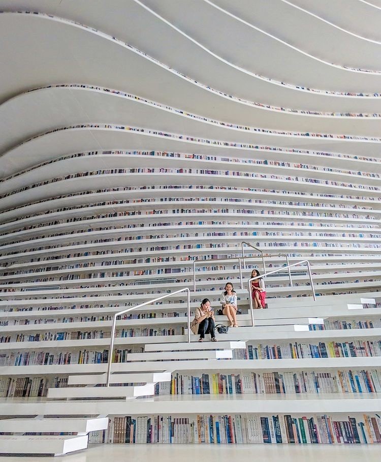 Binhai Eye Public Library, Tianjin