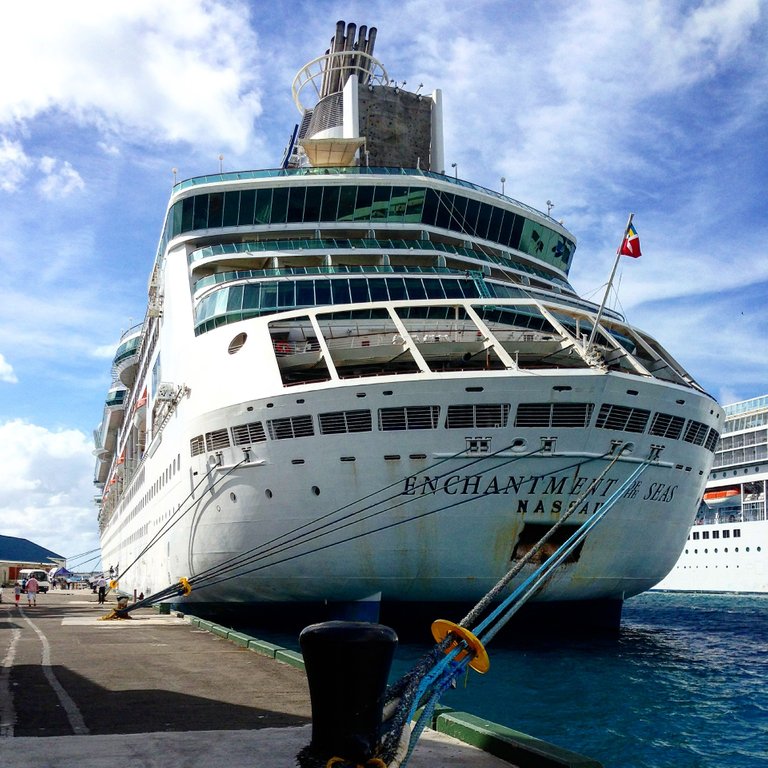 Liner, ”Enchantment of the Seas” by Royal Caribbean.