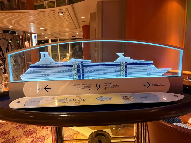 Liner ”Vision of the seas”.